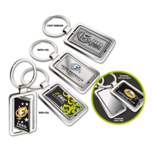 Platinum Spinner Key Chain