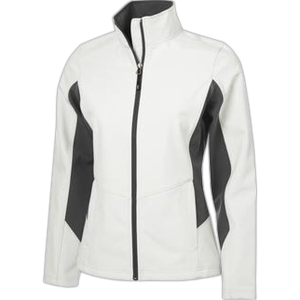 COAL HARBOUR® EVERYDAY COLOUR BLOCK SOFT SHELL LADIES' JACKE