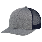 Heather - 6 Panel Constructed Pro-Round (Mesh Back)