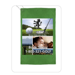 The Iron - 300 GSM Heavy Duty Microfiber Golf Towel