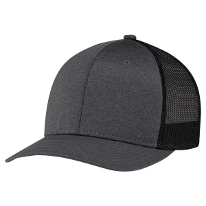 Heather - 6 Panel Constructed Pro-Round (Mesh Back)